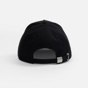 Бейсболка Classic 2.0, черная с красным кантом арт. 21848.35