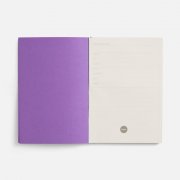 Ежедневник Flat, недатированный, фиолетовый, ver.2 арт. 17893.07