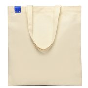 Сумка для покупок IVORY 325 г/м² с PU нашивкой, синий арт. 25011.00.03