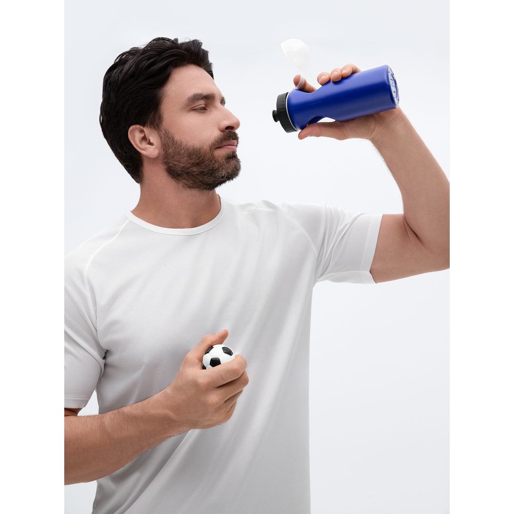 Бутылка с антистрессом Footballer, синяя арт. 18598.40 Бутылка с антистрессом Footballer, синяя арт. 18598.40