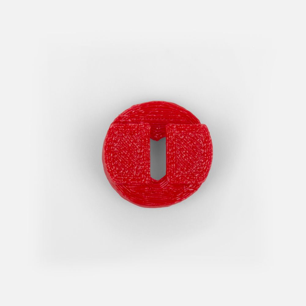 Шильдик на резинку Impreso, 3D-печать на заказ, сердце арт. 19265.02 Шильдик на резинку Impreso, 3D-печать на заказ, сердце арт. 19265.02