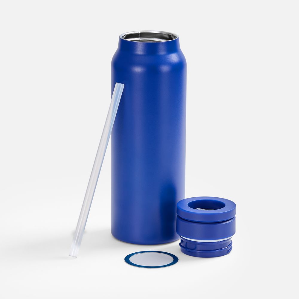 Термобутылка Magnus с магнитным держателем для телефона, синяя арт. 18590.40 Термобутылка Magnus с магнитным держателем для телефона, синяя арт. 18590.40