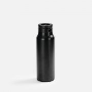 Термобутылка Magnus с магнитным держателем для телефона, черная