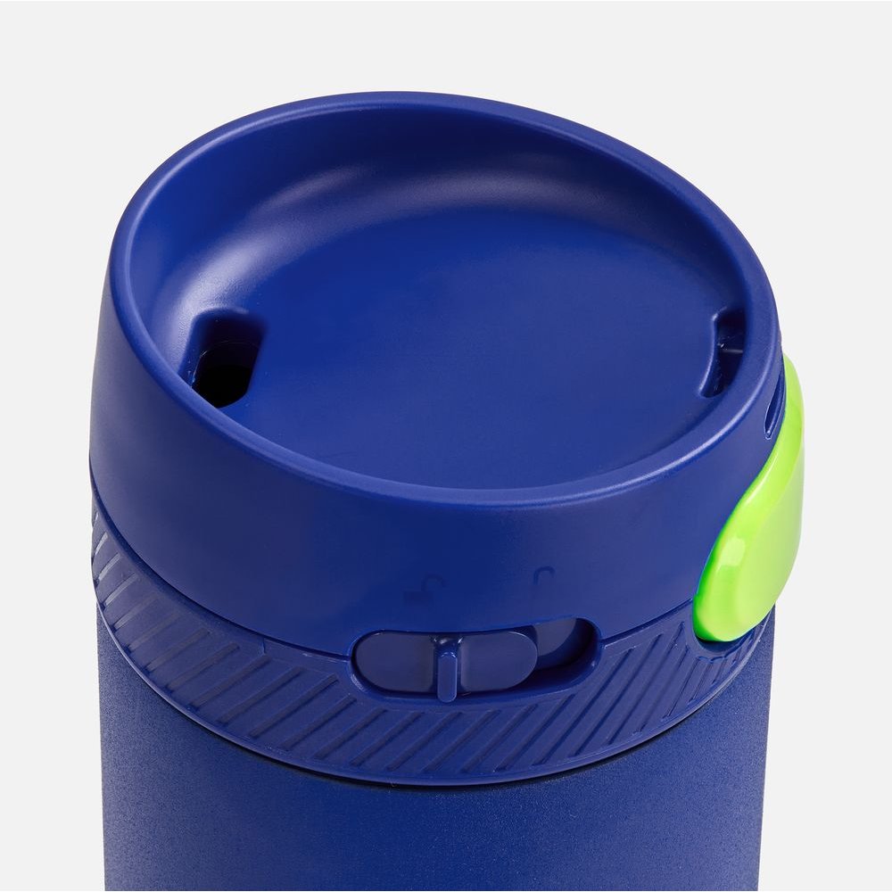 Термостакан X1 с цветной кнопкой, синий с желтым арт. 19941.47 Термостакан X1 с цветной кнопкой, синий с желтым арт. 19941.47