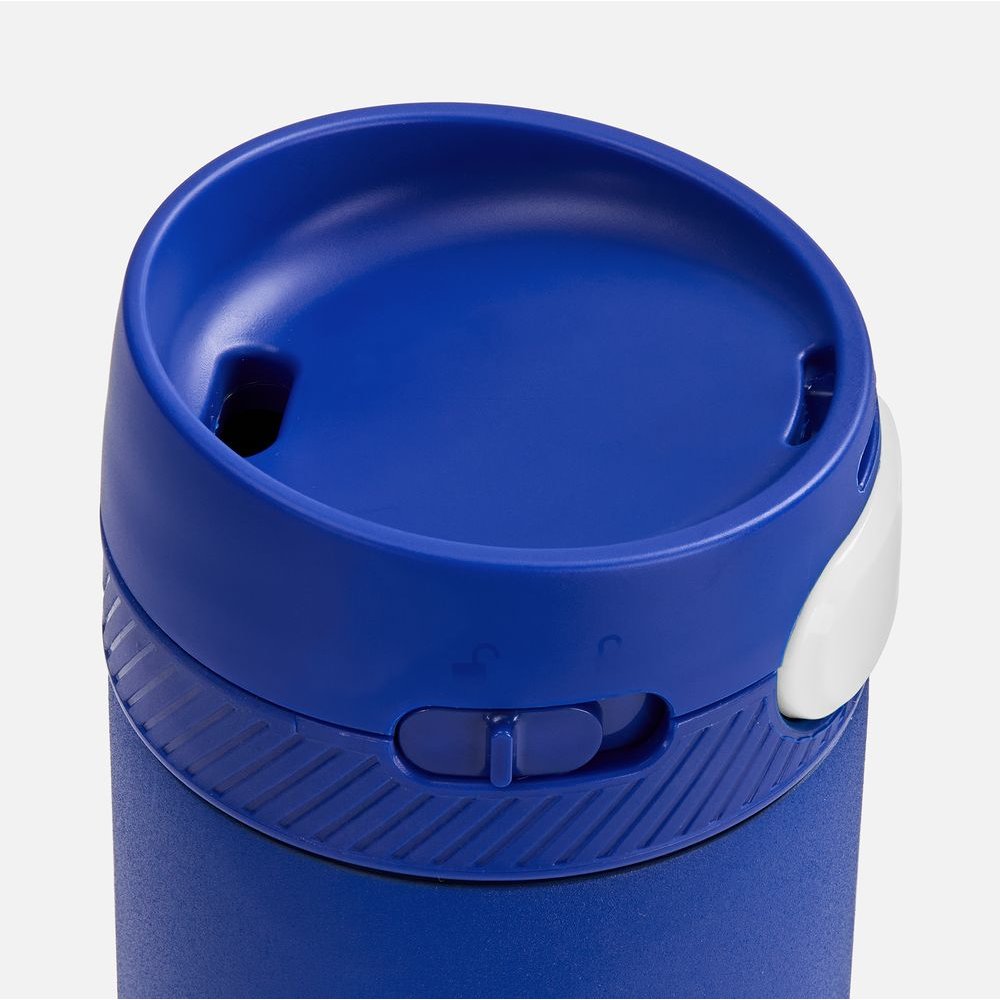 Термостакан X1 с цветной кнопкой, синий с белым арт. 19941.46 Термостакан X1 с цветной кнопкой, синий с белым арт. 19941.46