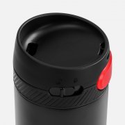 Термостакан X1 с цветной кнопкой, черный с красным арт. 19941.35 Термостакан X1 с цветной кнопкой, черный с красным арт. 19941.35