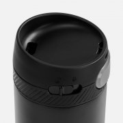 Термостакан X1 с цветной кнопкой, черный с серым арт. 19941.33
