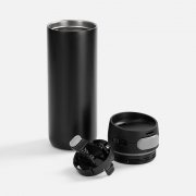 Термостакан X1 с цветной кнопкой, черный с серым арт. 19941.33