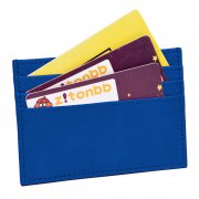 Держатель банковских карт Versa, синий