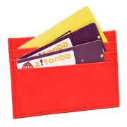 Держатель банковских карт Versa, красный арт. 37014.05 Держатель банковских карт Versa, красный арт. 37014.05