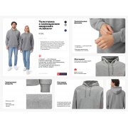 Толстовка с капюшоном оверсайз «Lisbon» унисекс