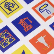 Стикерпак UV-DTF Industry, строительство