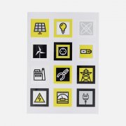Стикерпак UV-DTF Industry, энергетика