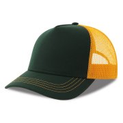 Бейсболка RAPPER CANVAS-S, 5 клиньев, пластиковая застёжка Темно-зелёный арт. 254400-S.173