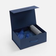 Коробка складная New Case Fold, темно-синяя