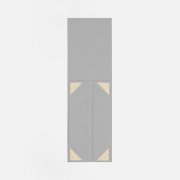 Коробка складная RealBig Fold, серая