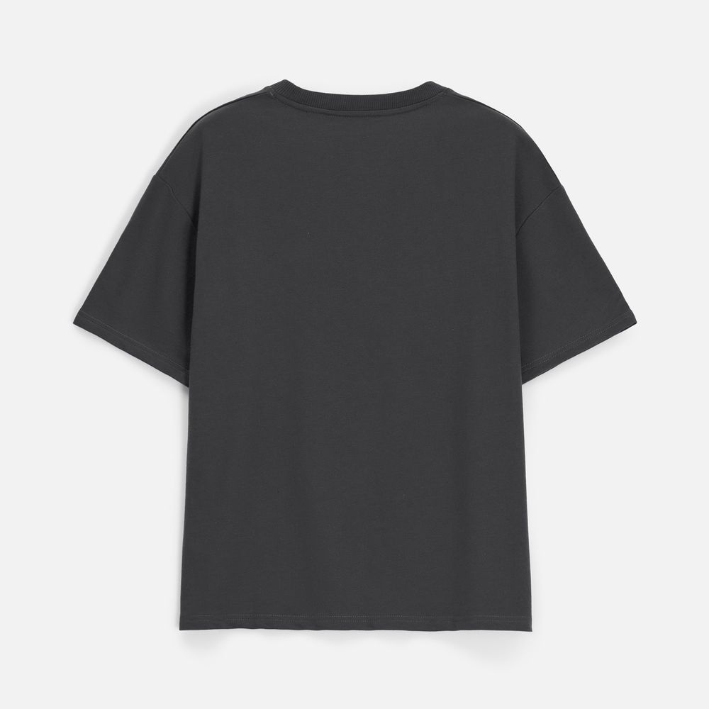 Футболка унисекс Durington, темно-серая (графит) арт. 20993.10 Футболка унисекс Durington, темно-серая (графит) арт. 20993.10