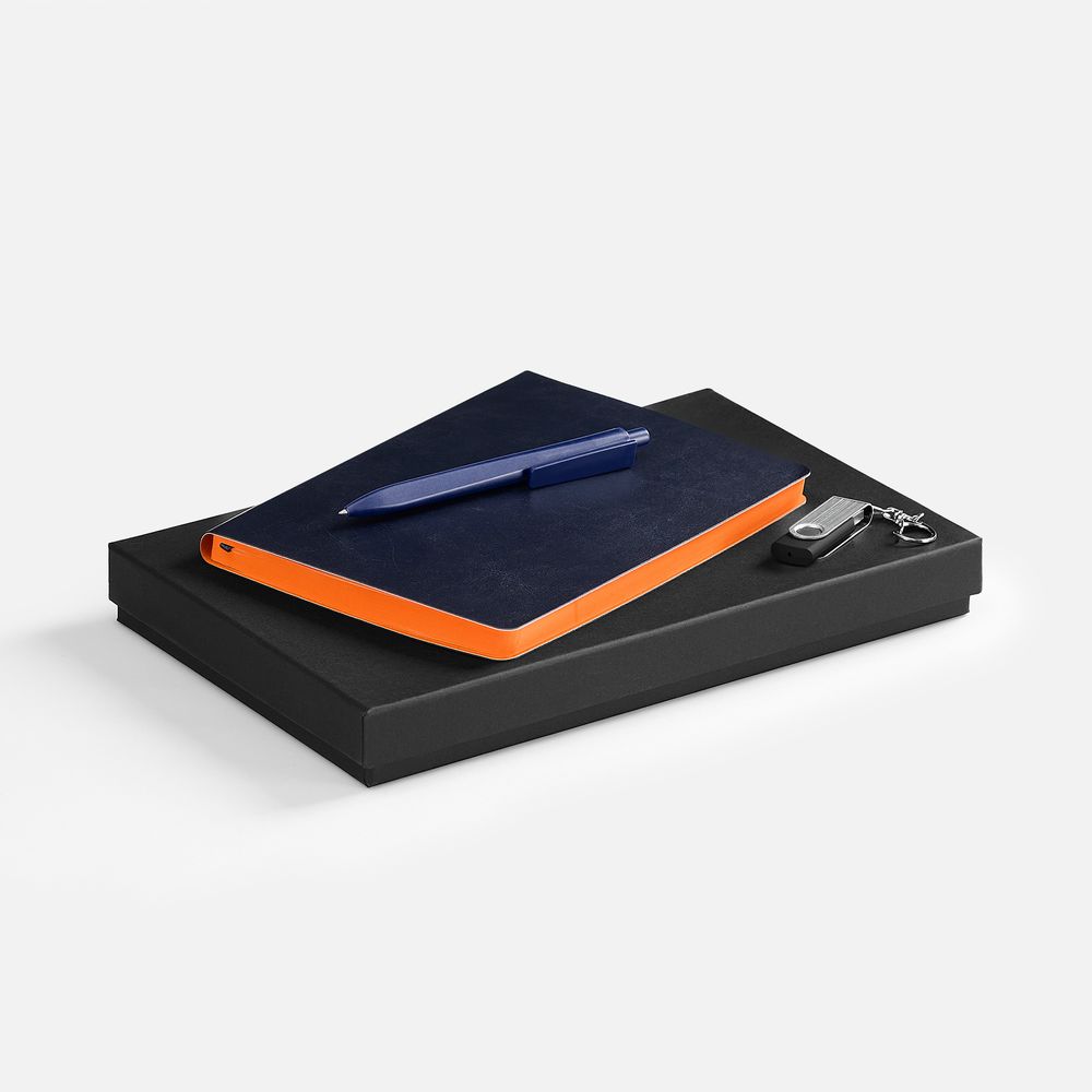 Набор Doppio Memory, синий с оранжевым арт. 23143.42 Набор Doppio Memory, синий с оранжевым арт. 23143.42