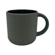 Кружка керамическая Dark Side, серая