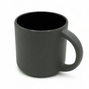 Кружка керамическая Dark Side, серая арт. 6153.10