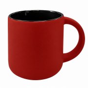 Кружка керамическая Dark Side, красная арт. 6153.05