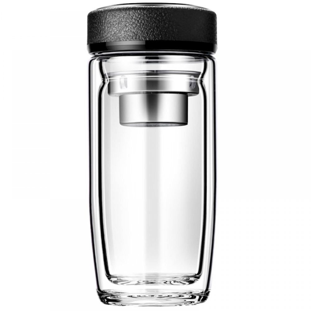 Термос стеклянный с LED-дисплеем Smartview, чёрный арт. 14039.02 Термос стеклянный с LED-дисплеем Smartview, чёрный арт. 14039.02