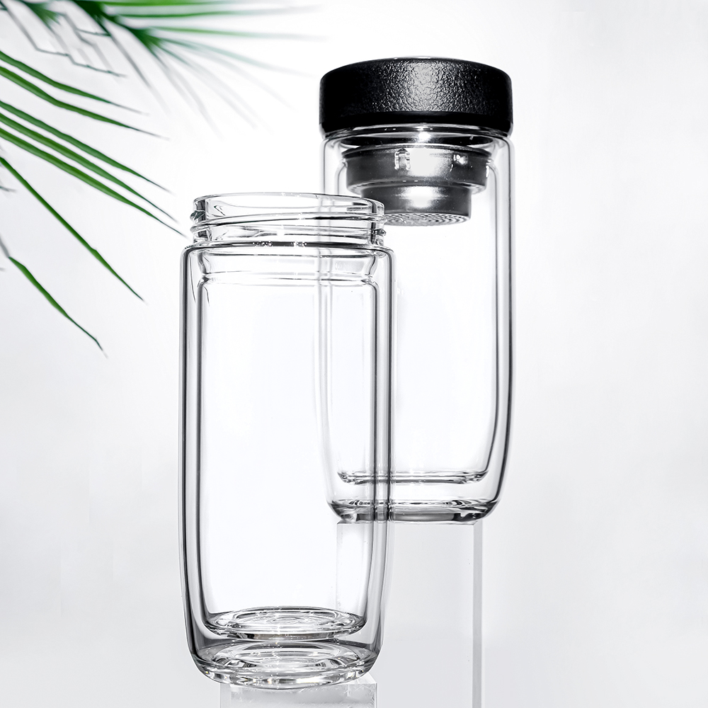 Термос стеклянный с LED-дисплеем Smartview, чёрный арт. 14039.02 Термос стеклянный с LED-дисплеем Smartview, чёрный арт. 14039.02