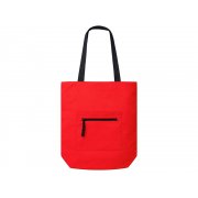 Сумка на молнии Zipper Neo из хлопка 280 г c карманом на молнии спереди