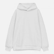 Худи унисекс оверсайз Daylero, белое арт. 19556.60