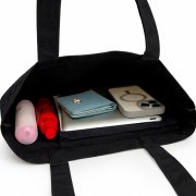 Сумка для покупок IVORY 325 г/м², чёрная арт. 25011.02