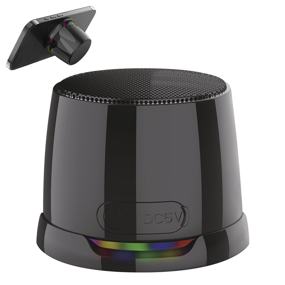 Магнитная беспроводная Bluetooth колонка-подставка Wave 5W, черная арт. 11034.02 Магнитная беспроводная Bluetooth колонка-подставка Wave 5W, черная арт. 11034.02