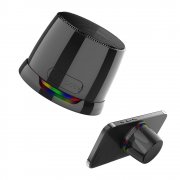 Магнитная беспроводная Bluetooth колонка-подставка Wave 5W, черная арт. 11034.02