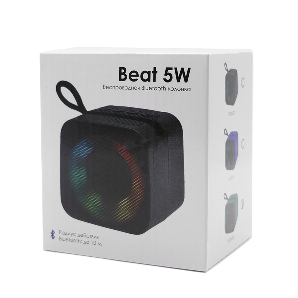 Беспроводная Bluetooth колонка Beat 5W, синий арт. 11033.03 Беспроводная Bluetooth колонка Beat 5W, синий арт. 11033.03