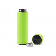 Термос FAMILY MARK LED, индикатор, soft touch