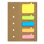 Набор закладок с клеевым краем STICKY Бежевый