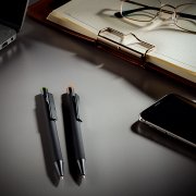 Ручка шариковая FACTOR BLACK со стилусом Черный арт. 40394/35/15