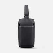 Рюкзак на одно плечо Solnex, черный