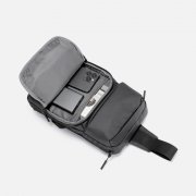 Рюкзак на одно плечо Jekko, черный