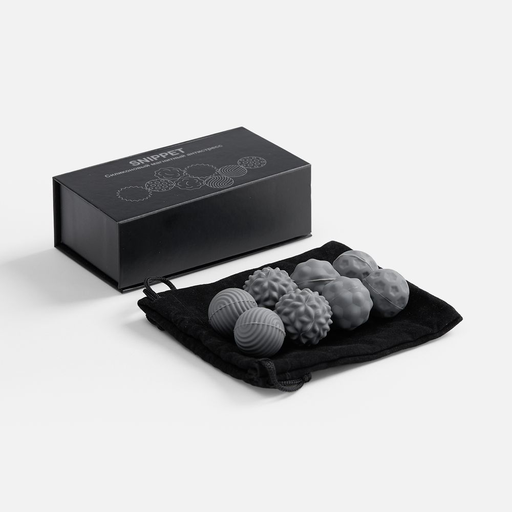 Магнитный антистресс Snippet, серый арт. 19039.10 Магнитный антистресс Snippet, серый арт. 19039.10