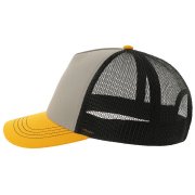 Бейсболка RAPPER CANVAS-S, 5 клиньев, пластиковая застёжка Серый арт. 254400-S.3335