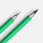 Ручка шариковая и вечный карандаш Diptych, зеленая арт. 20129.90