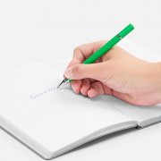 Ручка шариковая и вечный карандаш Diptych, зеленая арт. 20129.90