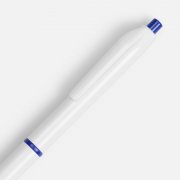 Ручка шариковая Bright Pop, белая с синим арт. 22202.40