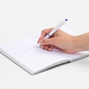 Ручка шариковая Bright Pop, белая с синим арт. 22202.40