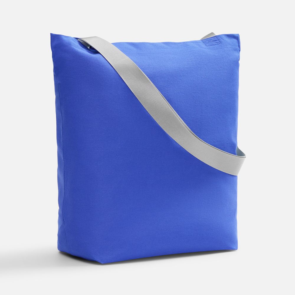 Шопер B5, синий с широкими серыми ручками арт. 19269.10 Шопер B5, синий с широкими серыми ручками арт. 19269.10