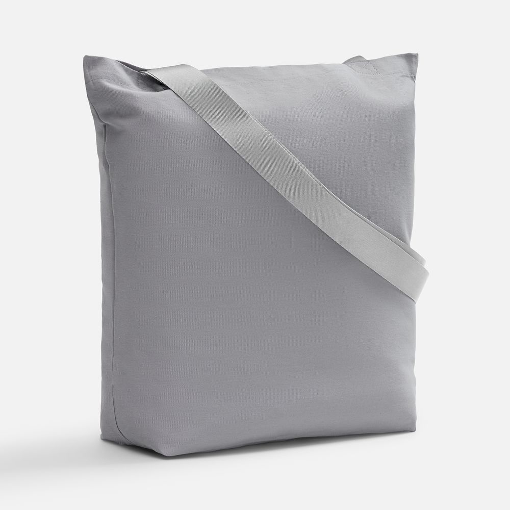 Шопер B5, серый с широкими серыми ручками арт. 19268.10 Шопер B5, серый с широкими серыми ручками арт. 19268.10