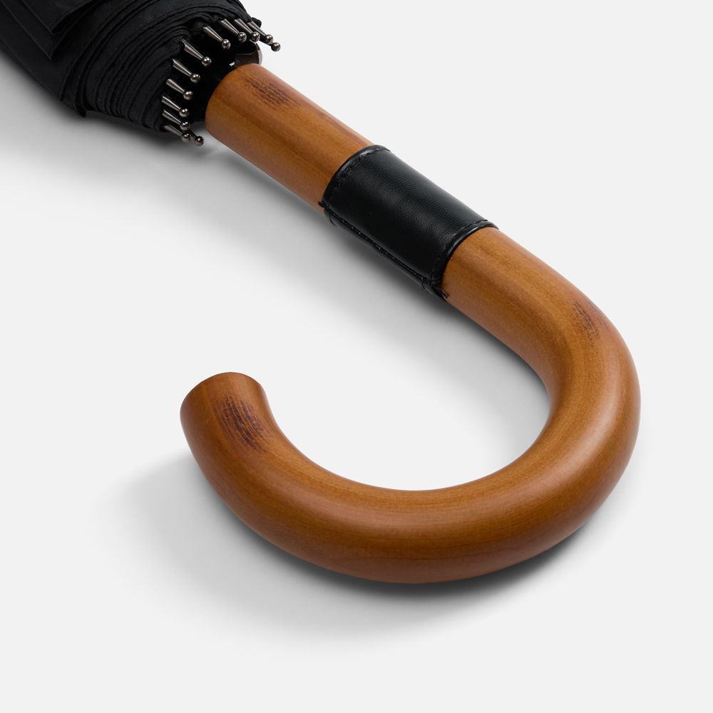 Зонт-трость Cloudfall, черный арт. 22326.30 Зонт-трость Cloudfall, черный арт. 22326.30