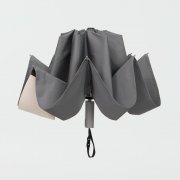 Зонт обратного сложения Easyroll, серый