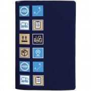 Обложка для паспорта Industry, ver.2, логистика арт. 17768.41