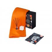 Подарочный набор «Re:y. Cocoon с пледом, свечой и диффузором